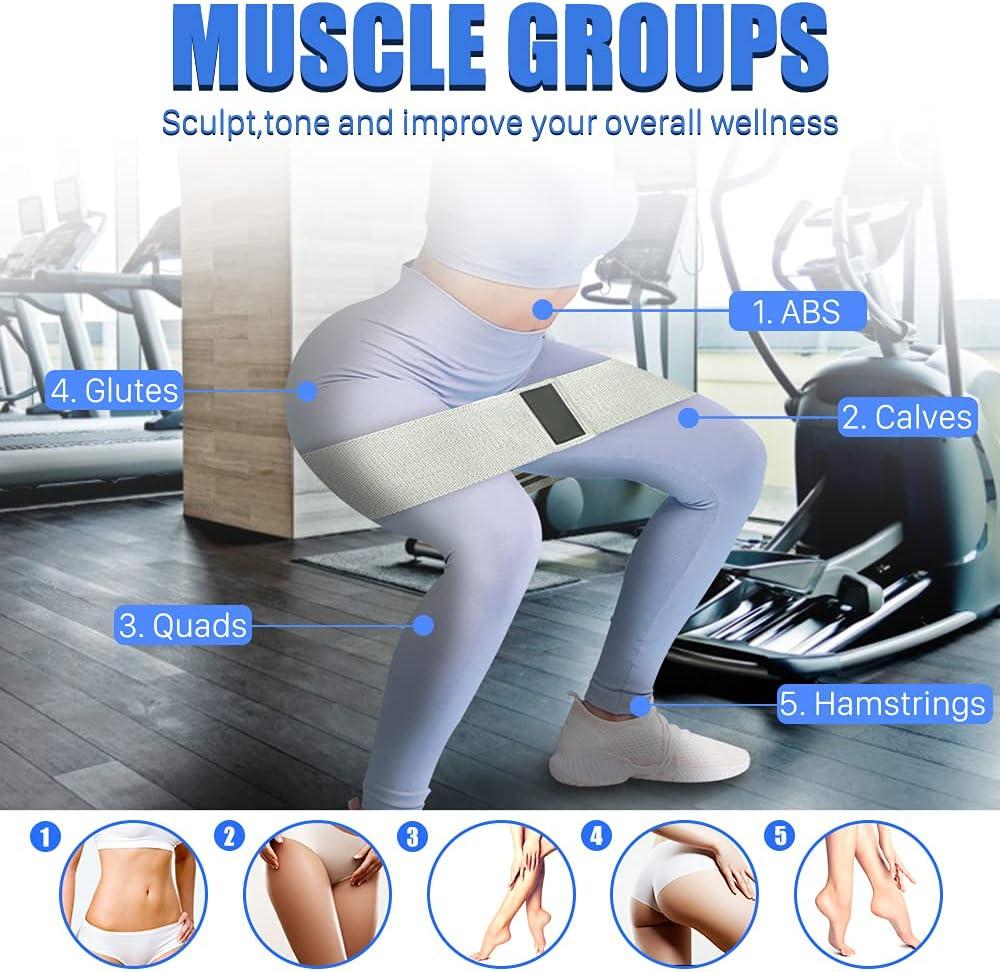 imageUten Resistance Bands for Women and Man NonSlip Booty Bands for Legs and Butt 3 Levels Workout Bands Exercise Bands Glute Bands Elastic Bands for Home Fitness Yoga Pilates Gym