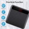 imageUten Digital Body Weight Bathroom Scale High Precision Measurements Scales with StepOn Technology Large Non Slip Silicone Platform and LCD Digital Display 400lbs180kg Capacity