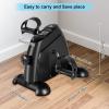 imageUten Mini Exercise Bike Under Desk Bike Arm ampamp Leg Peddler Machine with LCD Screen Displays Portable CycleBLACK