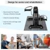 imageUten Mini Exercise Bike Under Desk Bike Arm ampamp Leg Peddler Machine with LCD Screen Displays Portable CycleBLACK