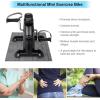 imageUten Mini Exercise Bike Under Desk Bike Arm ampamp Leg Peddler Machine with LCD Screen Displays Portable CycleBLACK