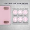 imageUten Smart Scale for Body Weight Digital Bathroom Weighing Wireless Scales with Body Fat and Water Weight for People Bluetooth BMI Electronic Body Analyzer Machine with Smartphone App 400lb Pink