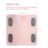 imageUten Smart Scale for Body Weight Digital Bathroom Weighing Wireless Scales with Body Fat and Water Weight for People Bluetooth BMI Electronic Body Analyzer Machine with Smartphone App 400lb Pink