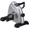 imageUnder Desk Bike Pedal ExerciserPeddler ExerciserFoot Pedal ExerciserMini Exercise Bike PortableArm and Leg Exercise Equipment Cycle with Digital LCD Screen DisplaySilver