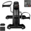 imageUten Mini Exercise Bike Under Desk Bike Arm ampamp Leg Peddler Machine with LCD Screen Displays Portable CycleBLACK